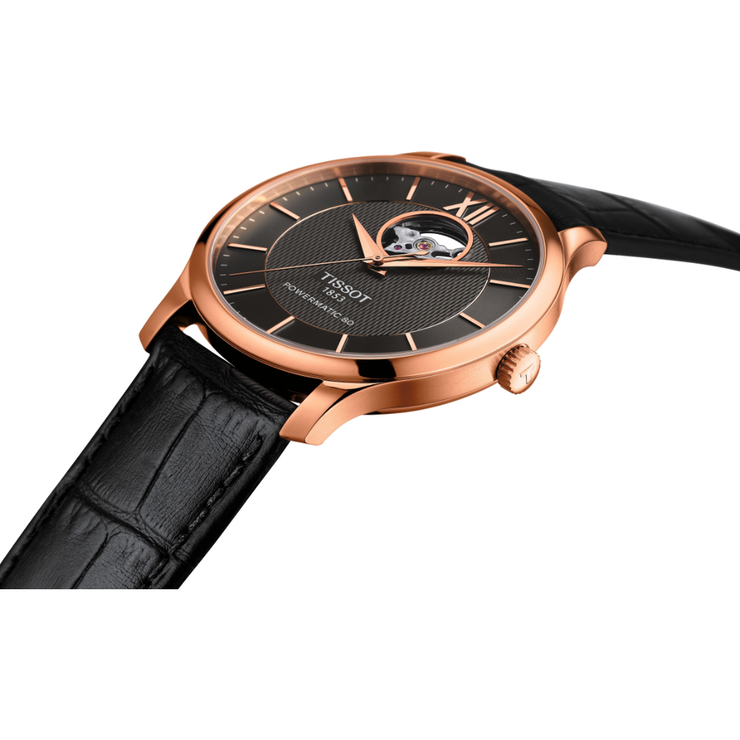 Tissot Tradition Automatic Open Heart - T063.907.36.068.00-chronolounge