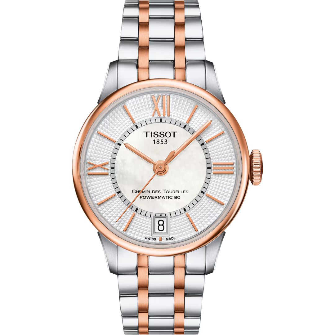 Tissot Chemin des Tourelles Powermatic 80 Helvetia Swiss Edition Lady - T099.207.22.118.02