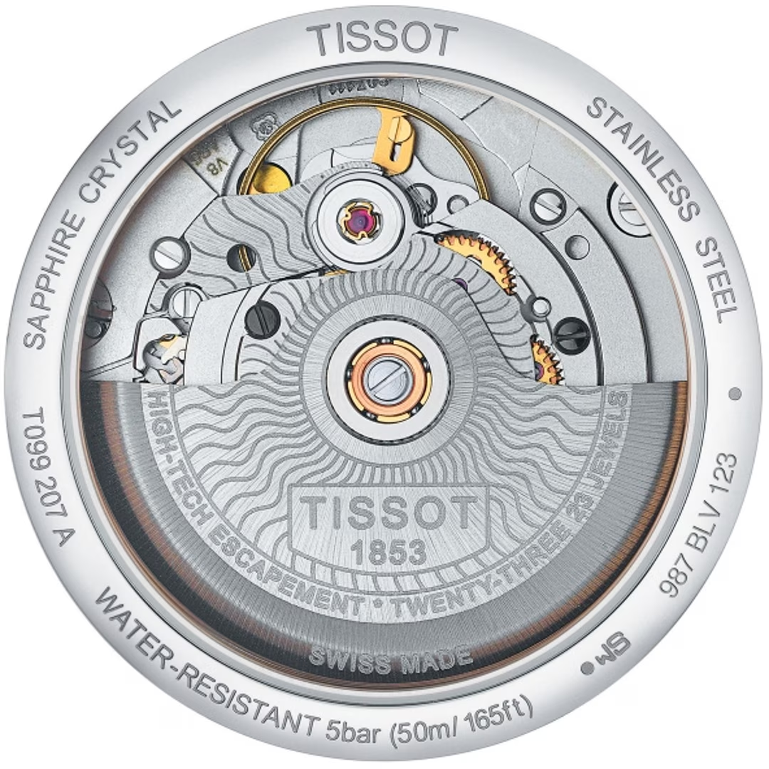 Tissot Chemin des Tourelles Powermatic 80 Helvetia Swiss Edition Lady - T099.207.22.118.02