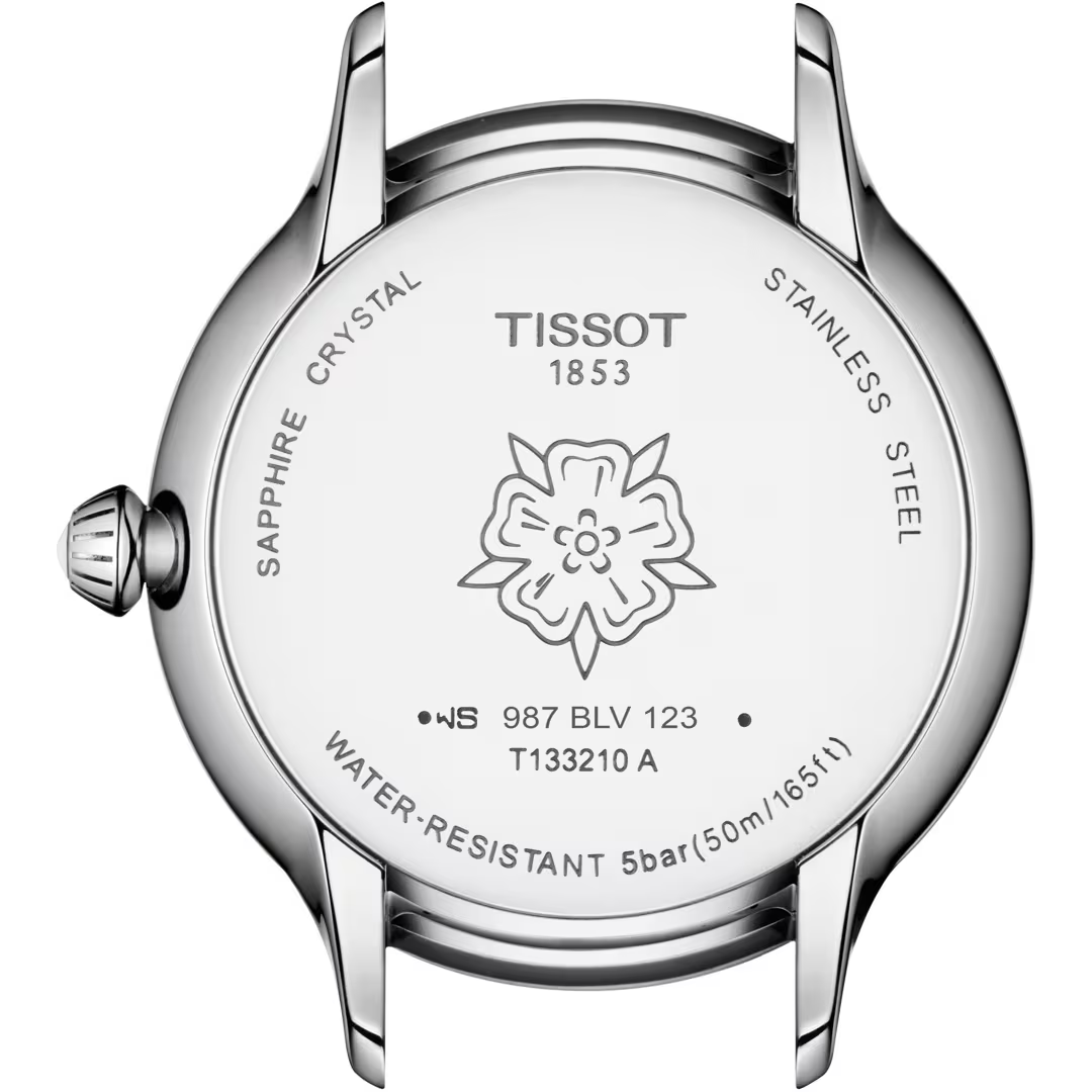 Tissot Odaci-T Diamonds Perlmutt Damenuhr - T133.210.16.116.00