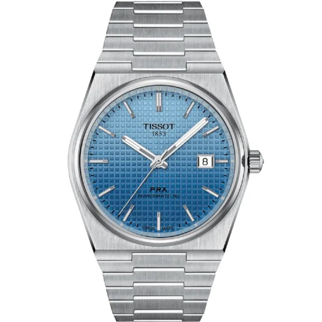 Tissot PRX 40 205 Powermatic 80 Gradient Ice Blue - T137.407.11.351.01-chronolounge