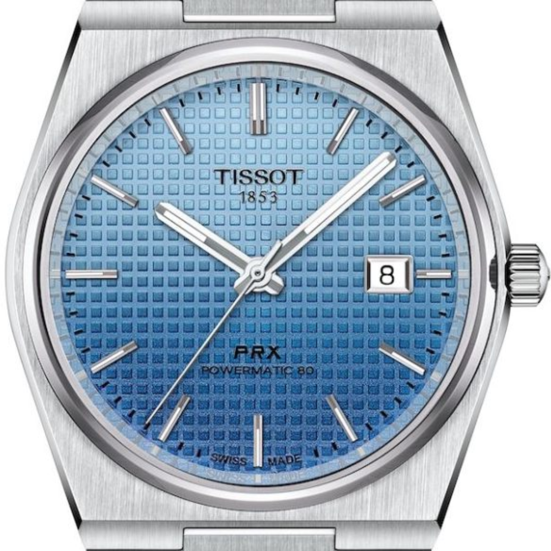 Tissot PRX 40 205 Powermatic 80 Gradient Ice Blue - T137.407.11.351.01-chronolounge