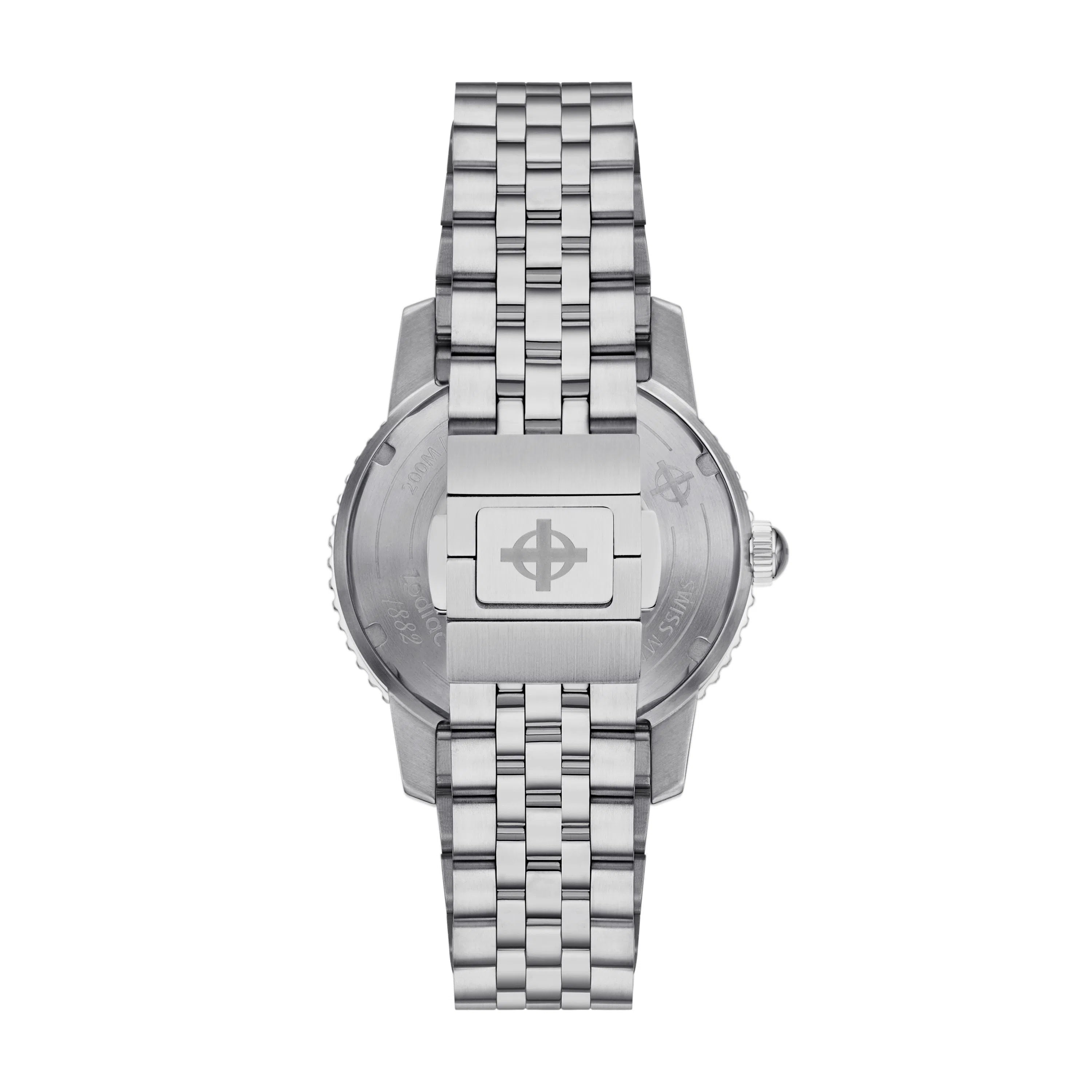 Zodiac Super Sea Wolf Compression Diver Automatic Stainless Steel Watch - ZO9295-chronolounge