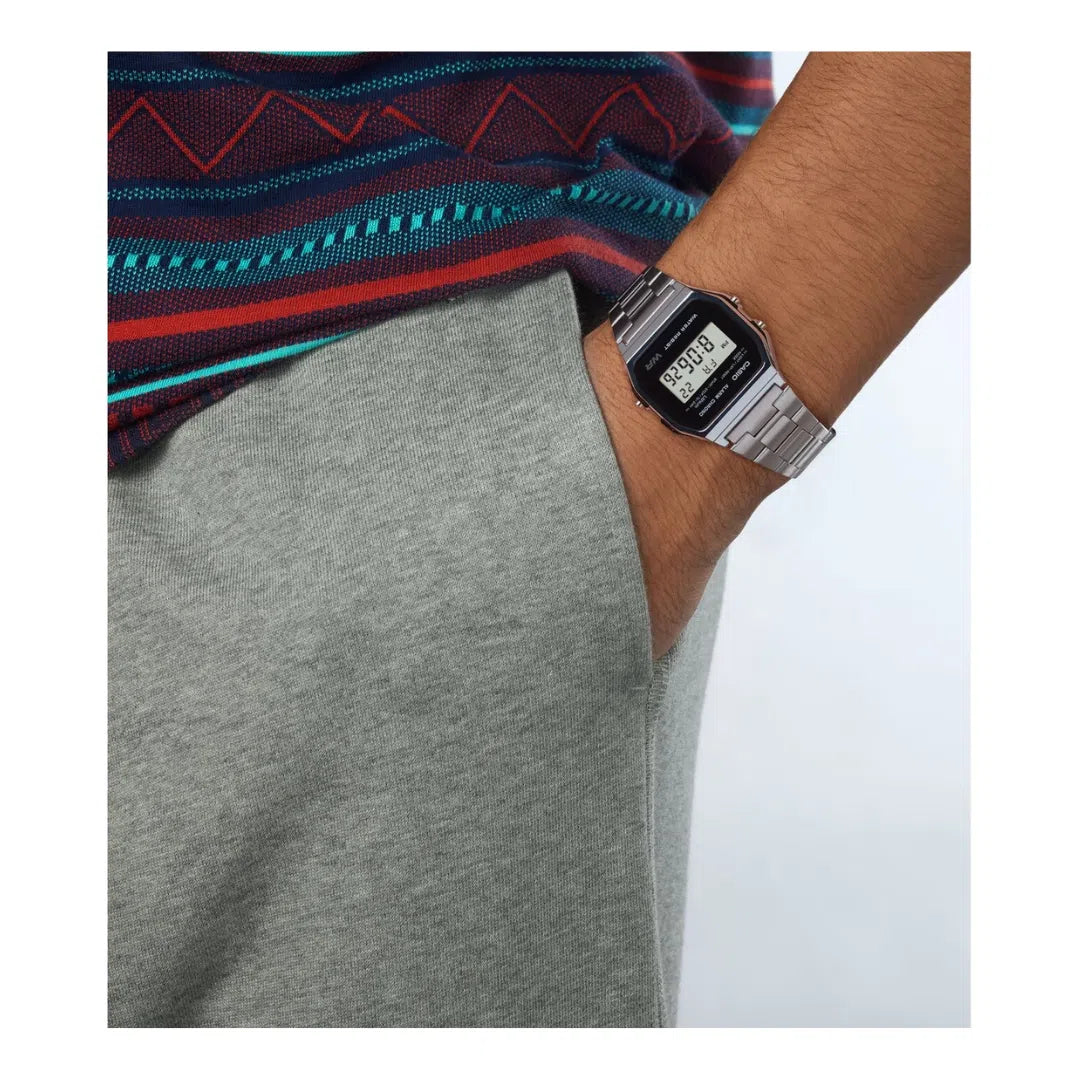 Casio Collection Retro - A158WEA-1EF-chronolounge