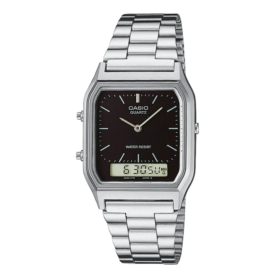 Casio Collection Retro - AQ-230A-1DMQYES-chronolounge