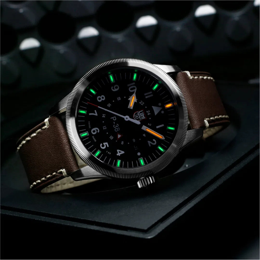 Luminox P-38 Lightning GMT 9520 Series - XA.9521-chronolounge