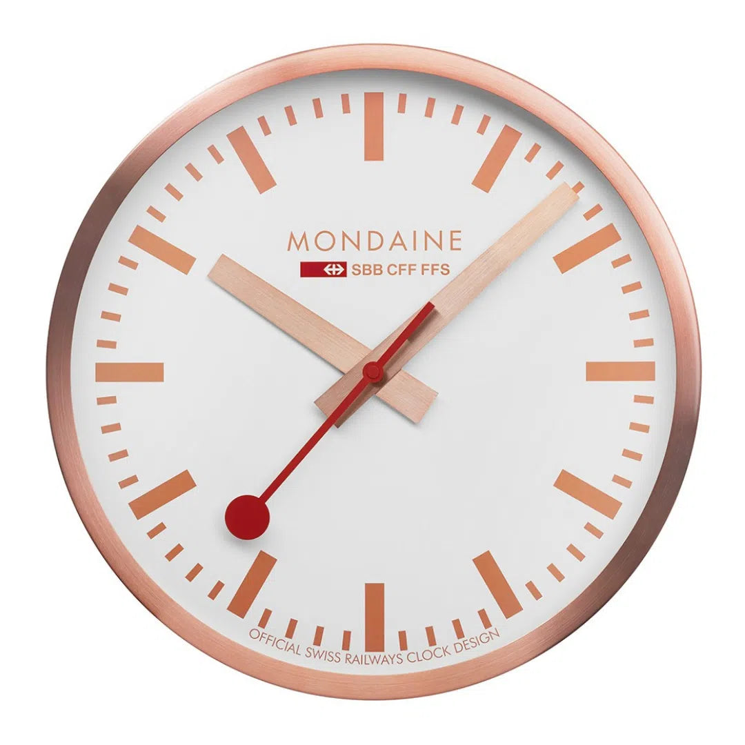 Mondaine Clocks - A990.CLOCK.18SBK-chronolounge