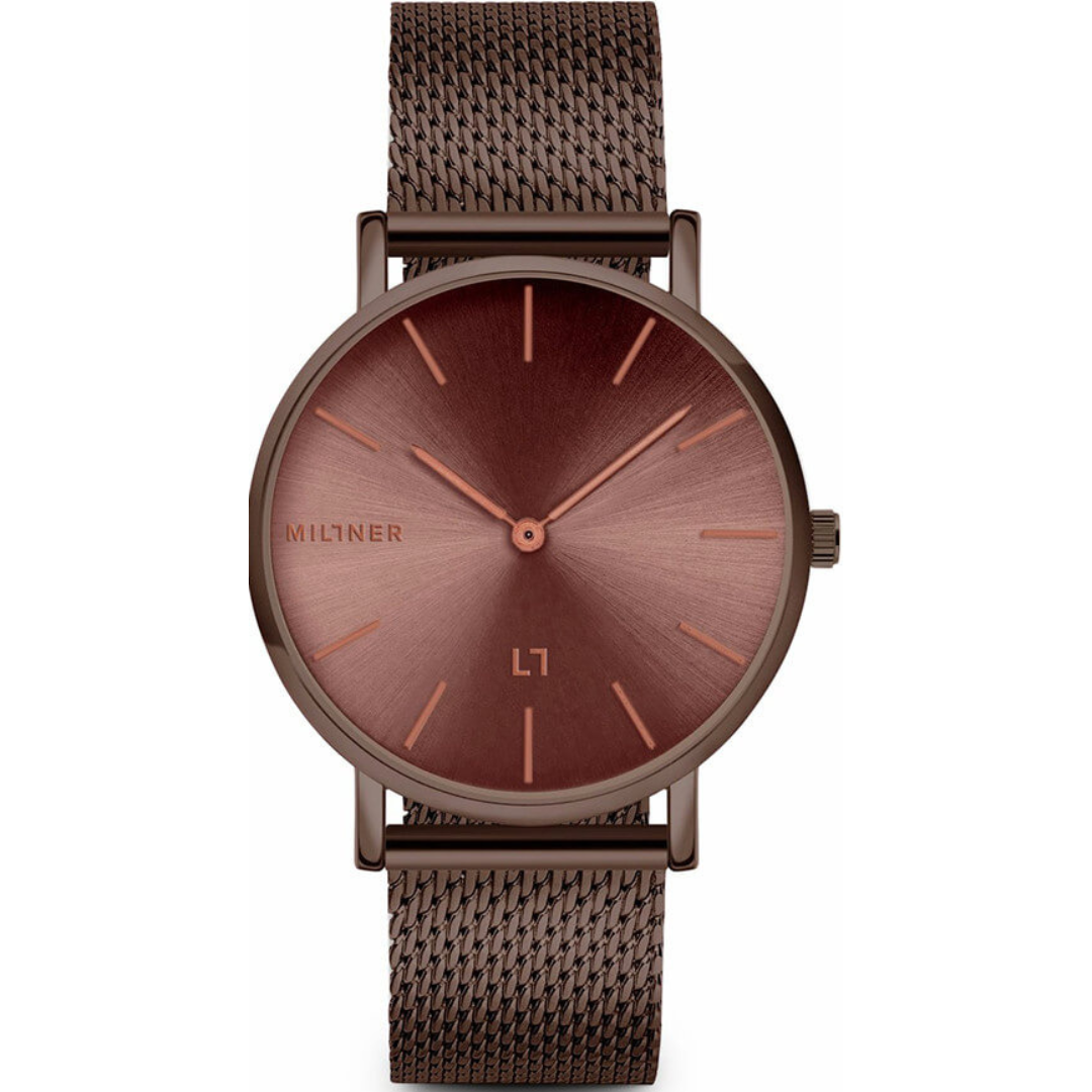 Millner Uhr 0010124 Mayfair S Damen Braun-chronolounge