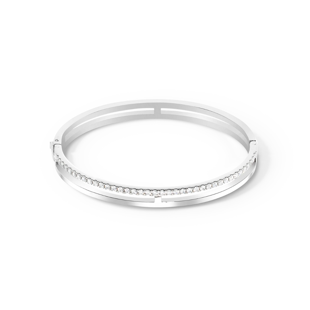 Coeur De Lion Eternal Unity Armreif silber-kristall - 0136/32-1817 17-chronolounge
