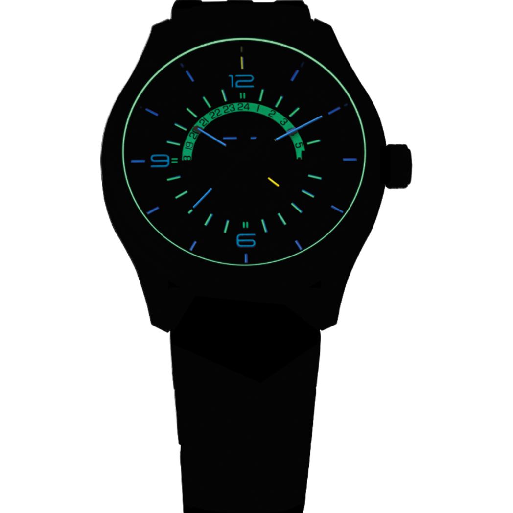 Traser P59 Aurora GMT Anthracite - 107232-chronolounge