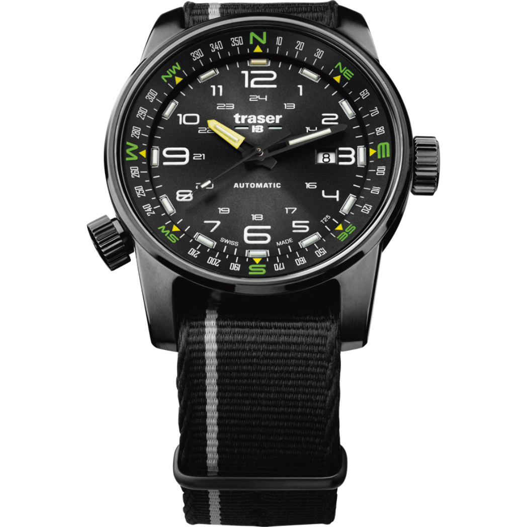 Traser P68 Pathfinder Automatic Black - 107718-chronolounge