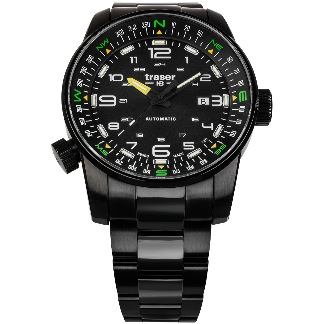 Traser P68 Pathfinder Automatic Black - 109522-chronolounge