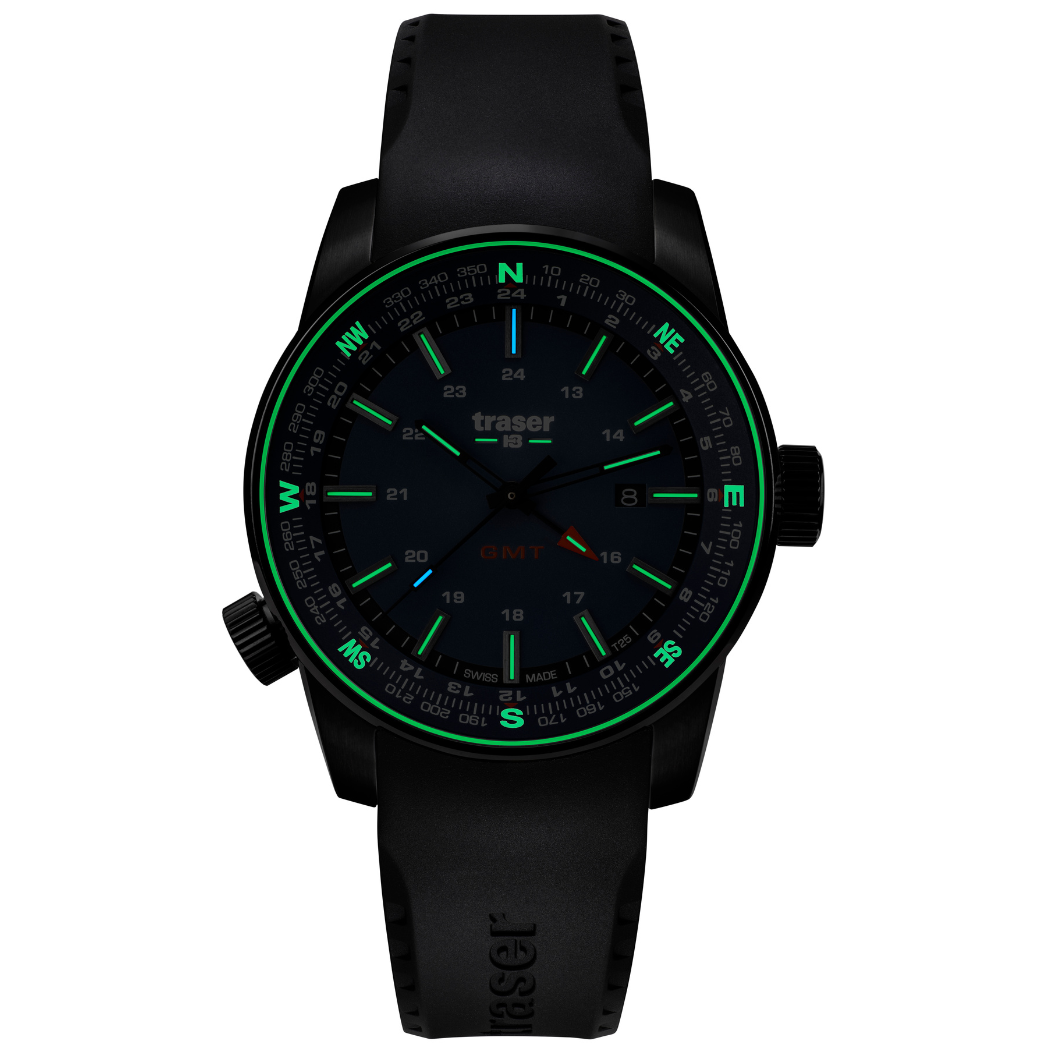 Traser P68 Pathfinder GMT Blue - 109743-chronolounge