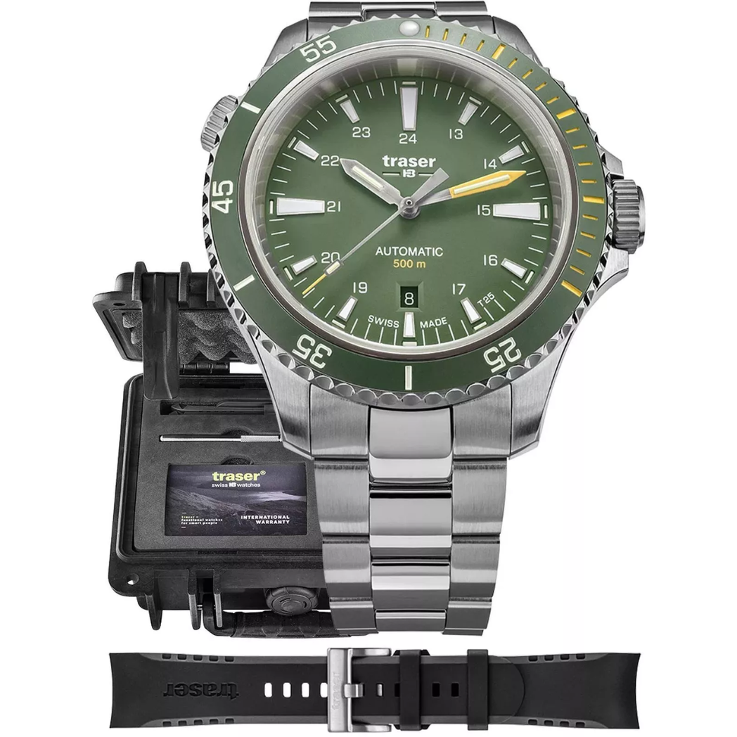 Traser P67 DiverAut Green - 110325-chronolounge