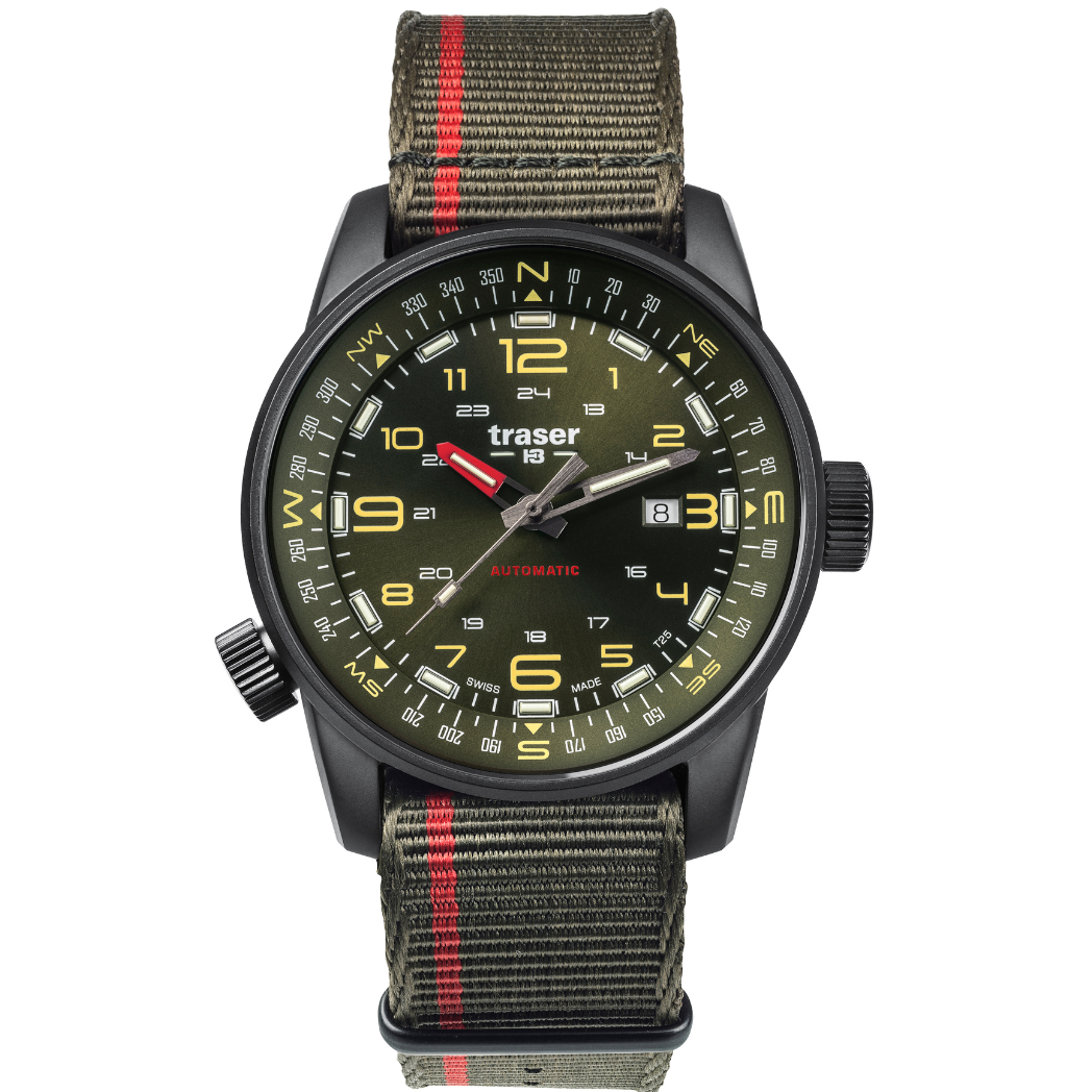 Traser P68 Pathfinder Automatic Green - 110456-chronolounge