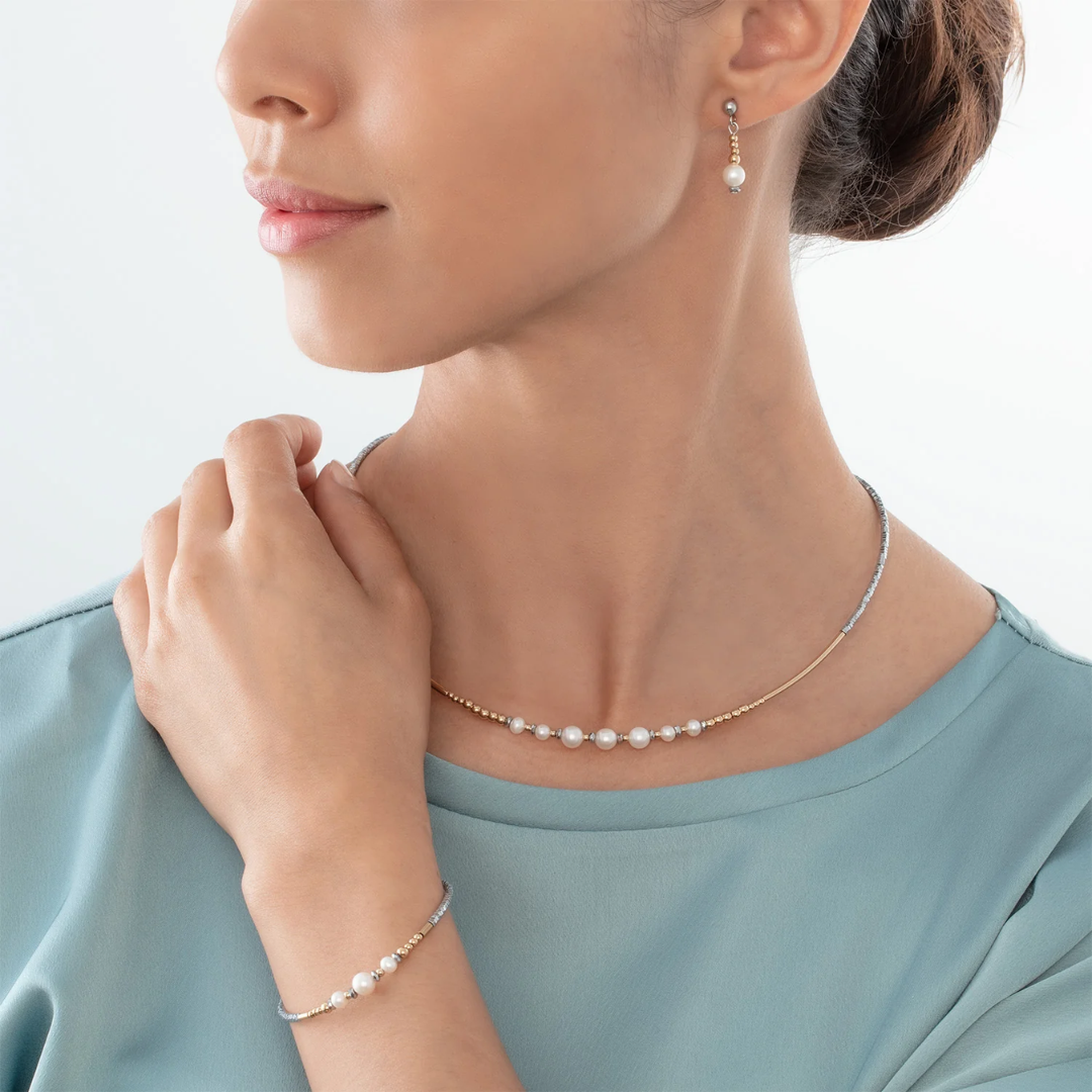 Coeur de Lion Classic Princess Süßwasserperlen Bicolor - 1117/30-1426-chronolounge