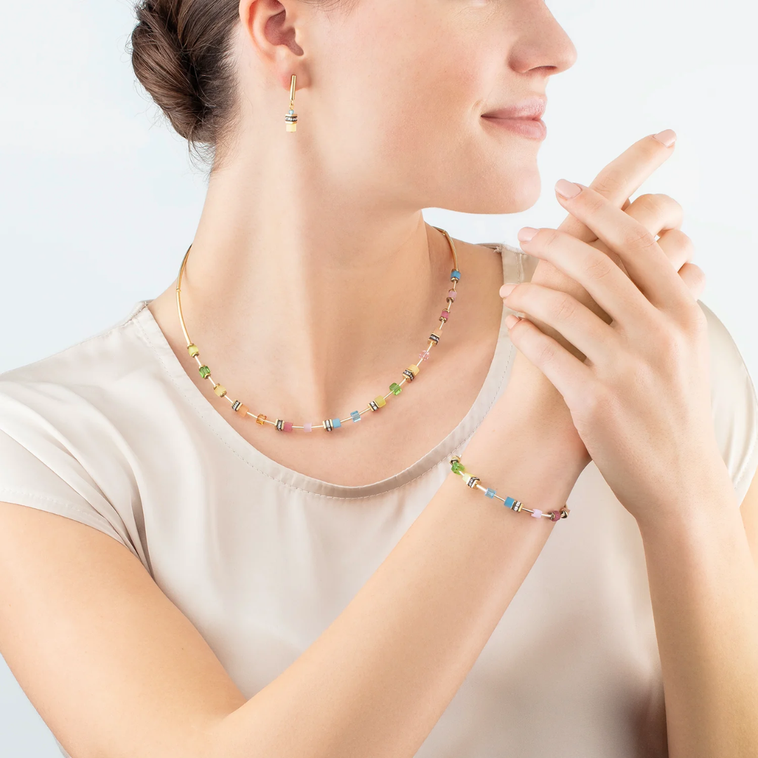 Coeur De Lion Lite Mini Ohrringe Rainbow - 2801/21-1500-chronolounge