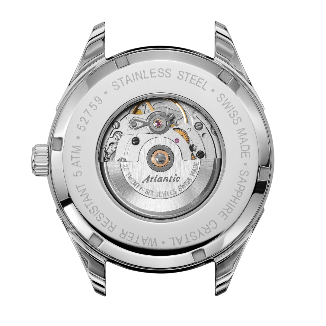 Atlantic Worldmaster 1888 Automatik mit blauem Zifferblatt - 52759.41.51SM-chronolounge