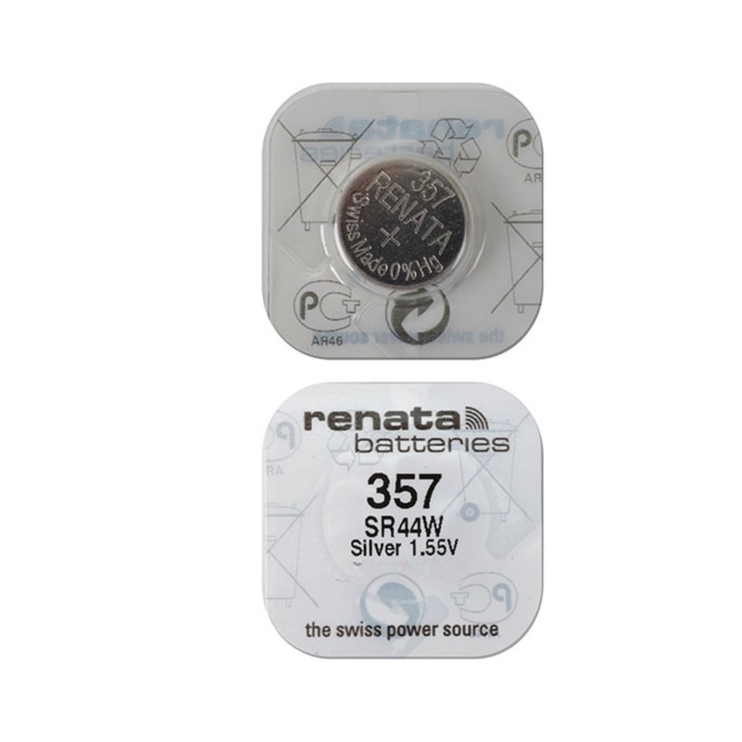 Renata 357 (SR44W) Knopfzellen Batterie Silberoxid