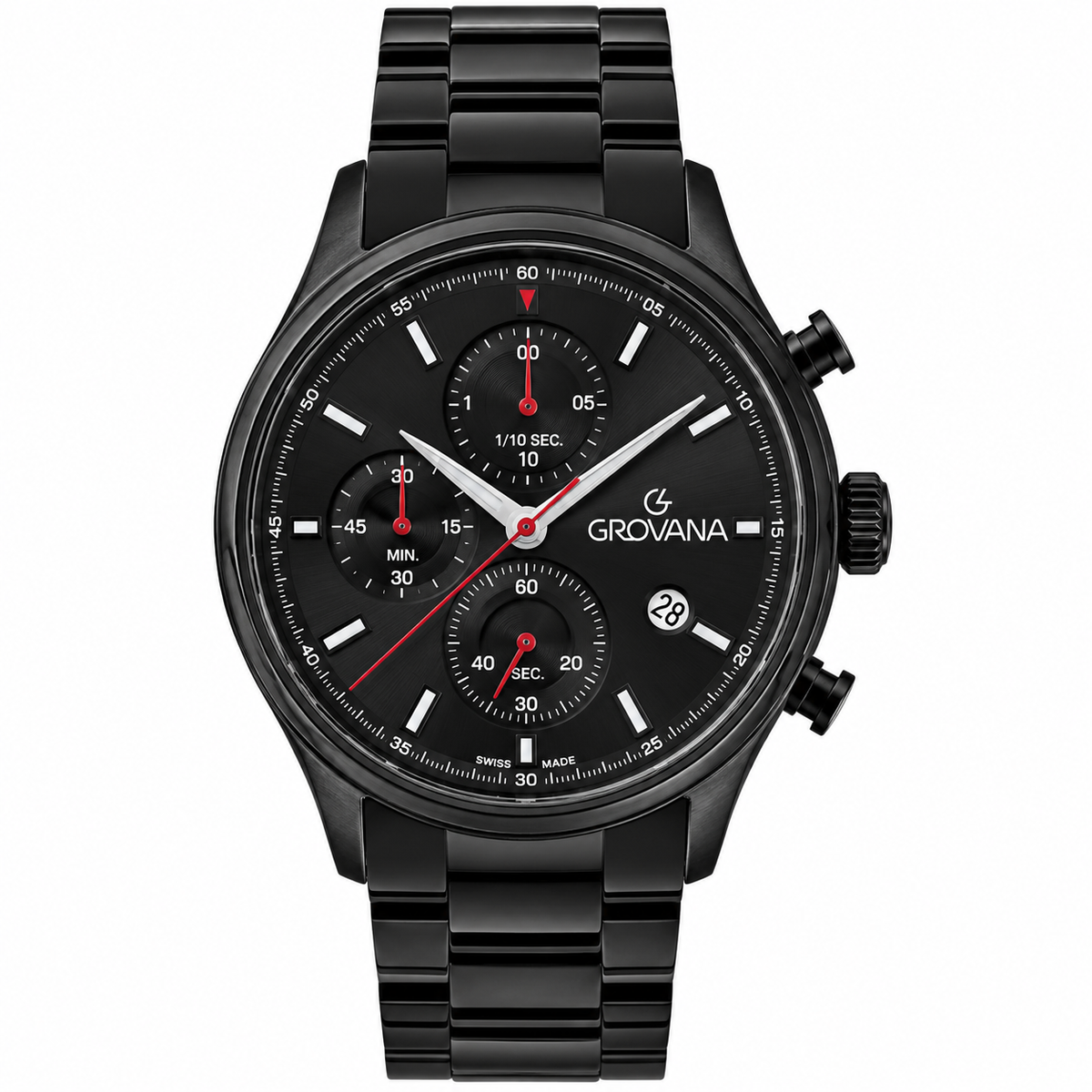 Grovana 1192.9177 - Swiss Made - Herren - 44 mm