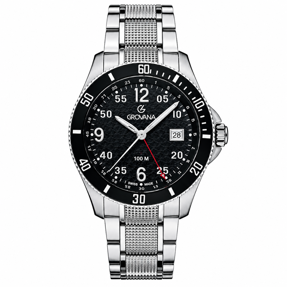 grovana 1616.1137 - Swiss Made - Herren Chfronograph - 42 mm