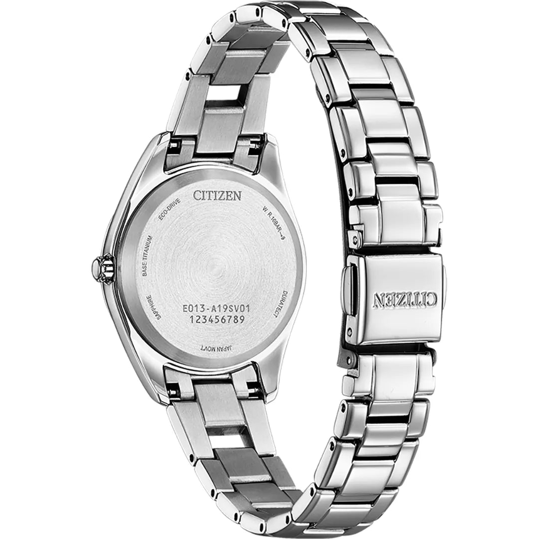 Citizen Elegant Lady Super Titanium Eco-Drive - EW2601-81L-chronolounge