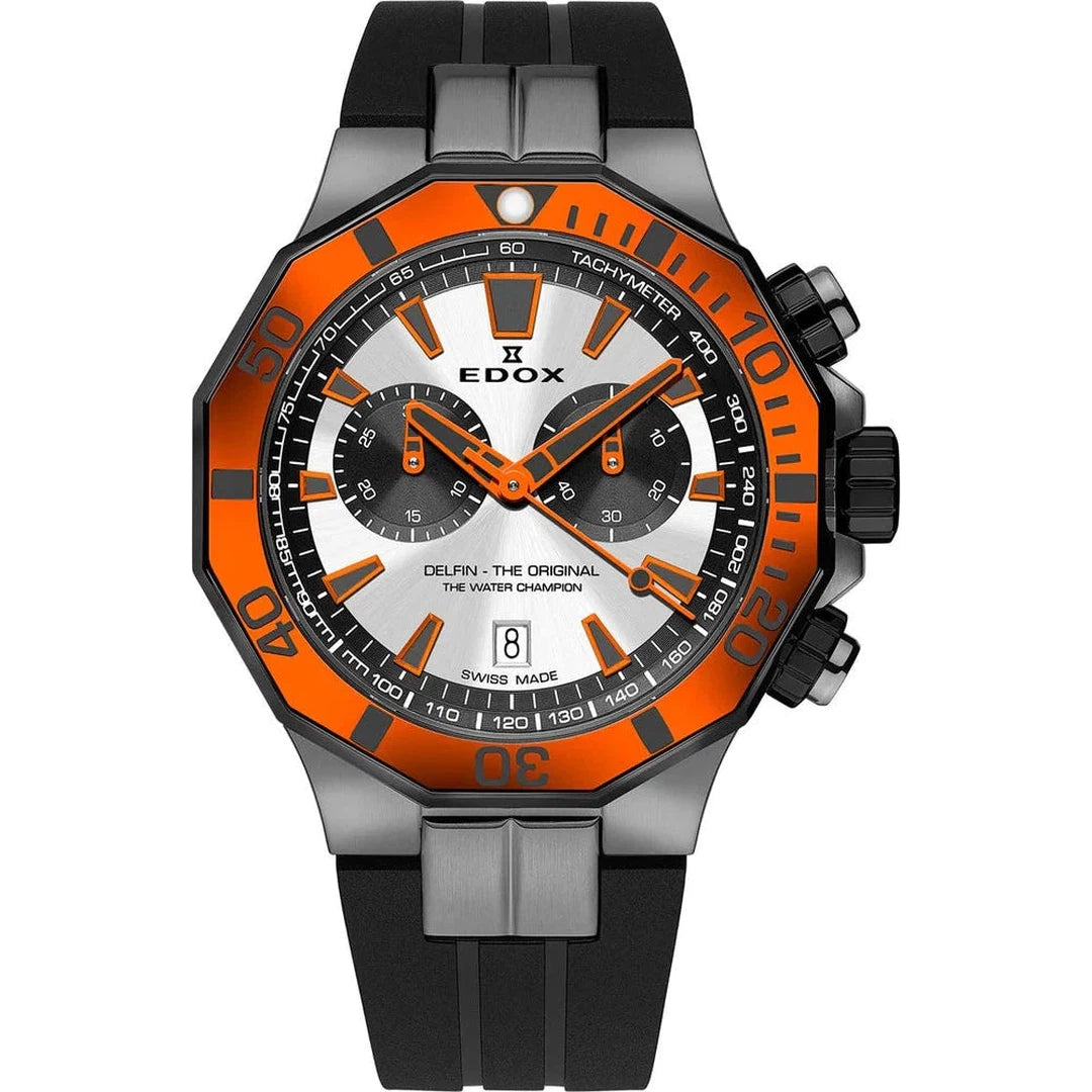 Edox Delfin The Original Chronograph - 10112 37GNOCA ANO-chronolounge