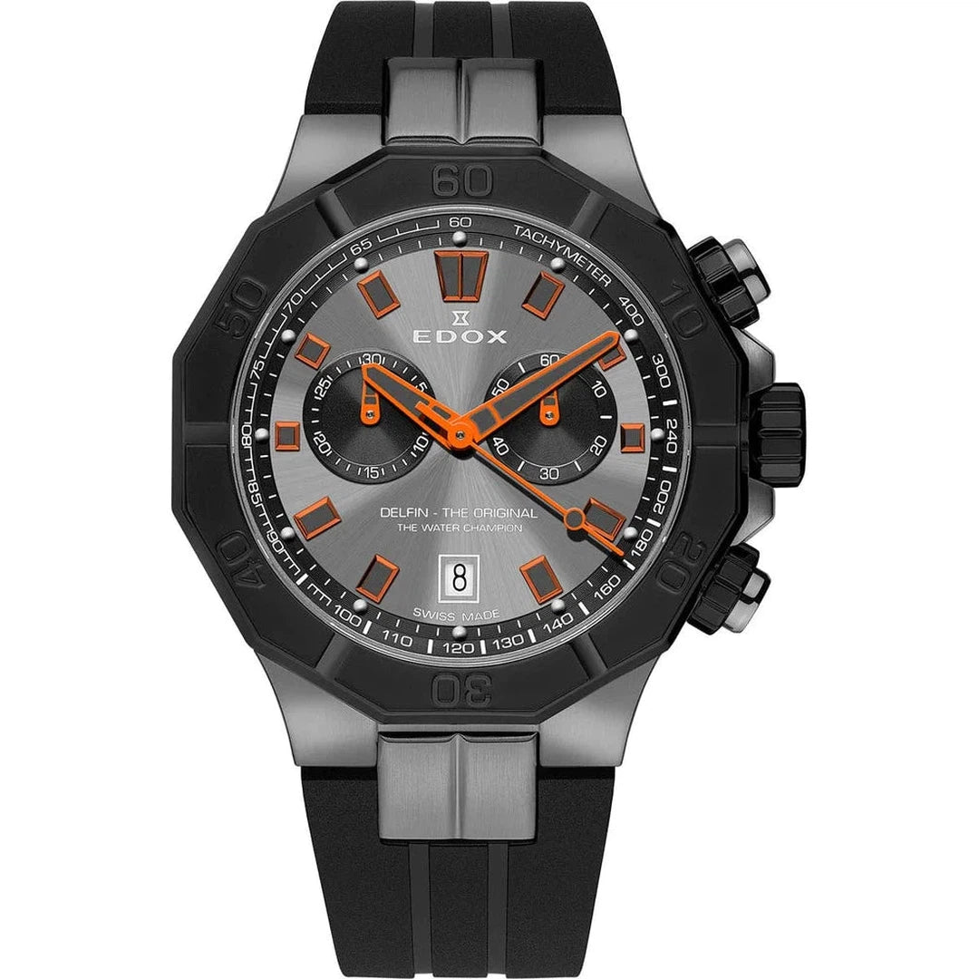 Edox Delfin The Original Chronograph - 10113 37GNCA GNO-chronolounge