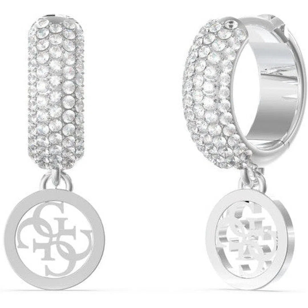 Guess Crazy Earrings - JUBE03301JWRHT-U-chronolounge