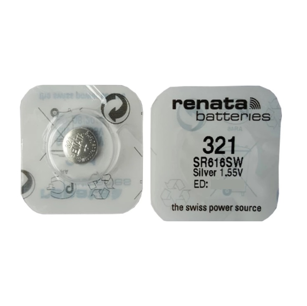Renata 321 (SR616SW) Knopfzelle Batterie Silberoxid
