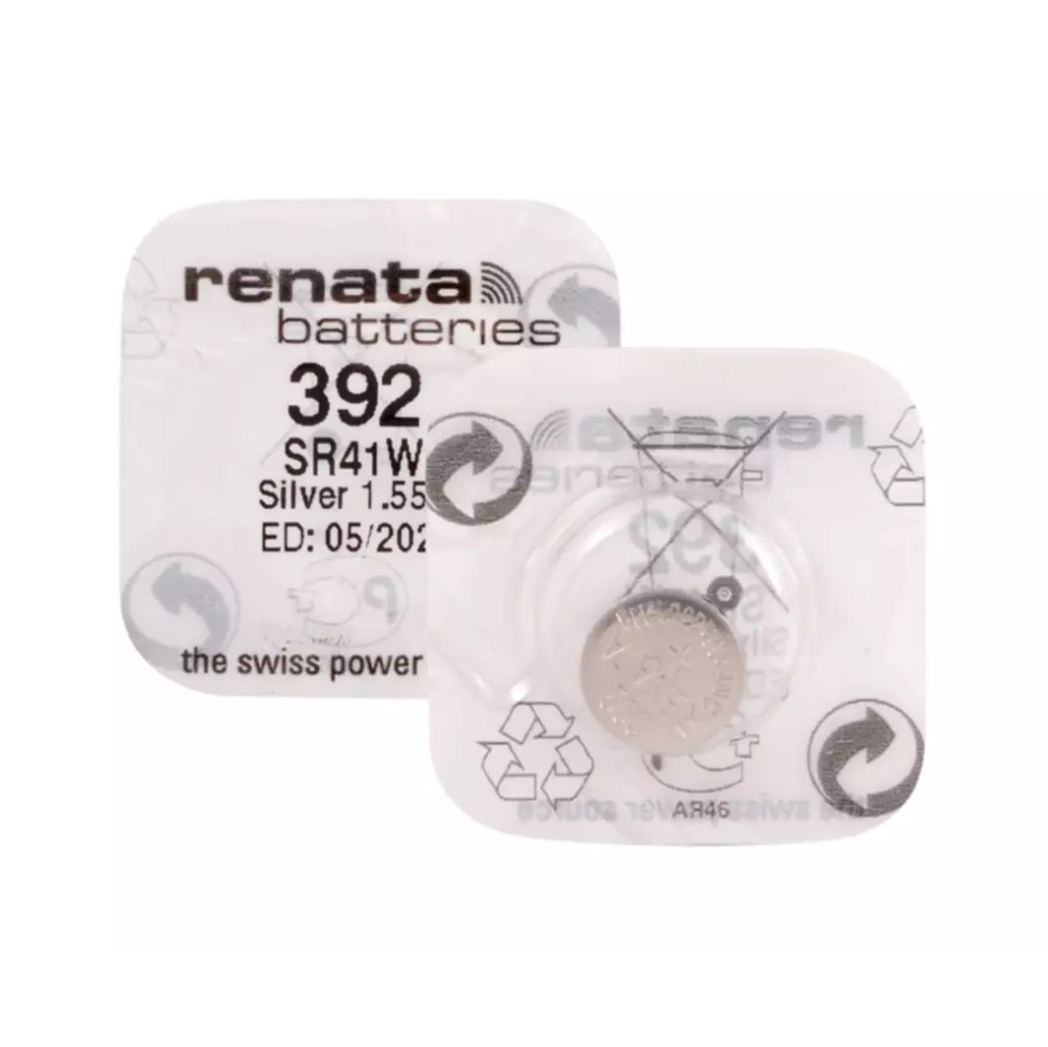 Renata 392 (SR41W) Knopfzelle Batterie Silberoxid-chronolounge