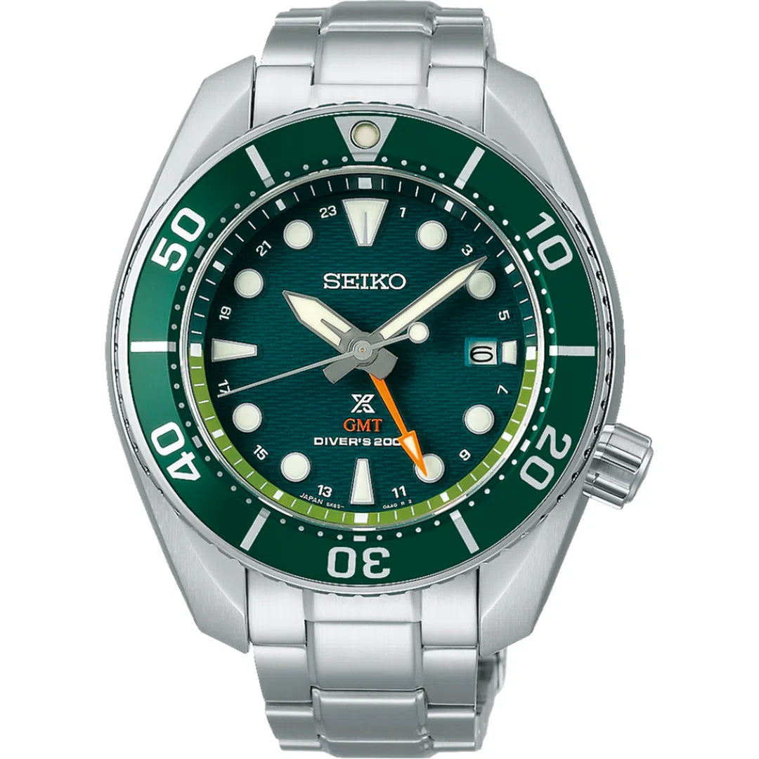 Seiko Prospex SEA Solar GMT Diver's - SFK003J1-chronolounge