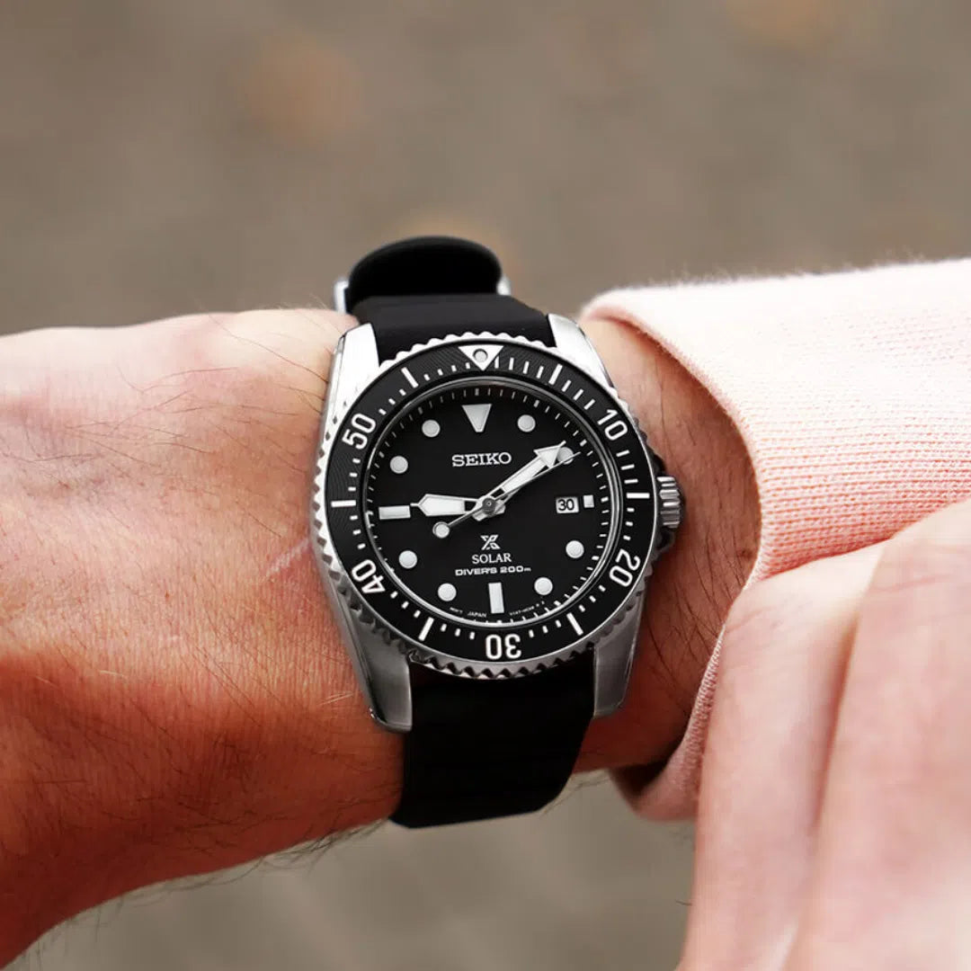 Seiko Prospex SEA Solar Diver's - SNE573P1-chronolounge
