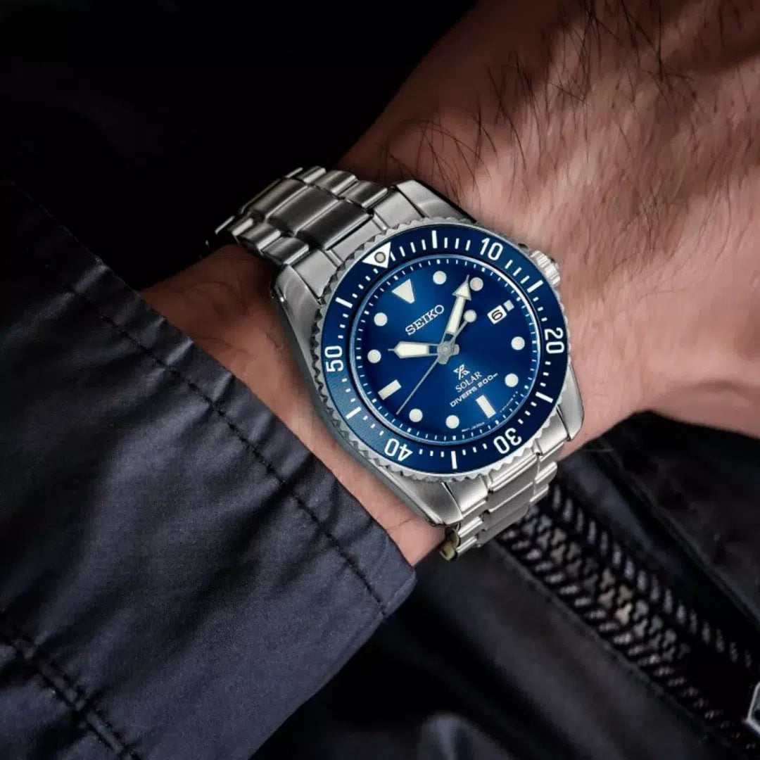 Seiko Prospex SEA Solar Diver's - SNE585P1-chronolounge
