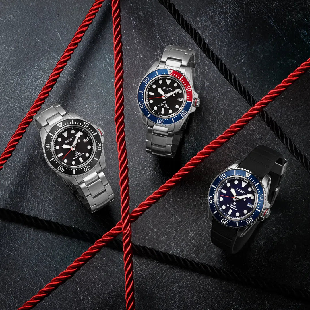 Seiko Prospex SEA Solar Diver's - SNE589P1-chronolounge