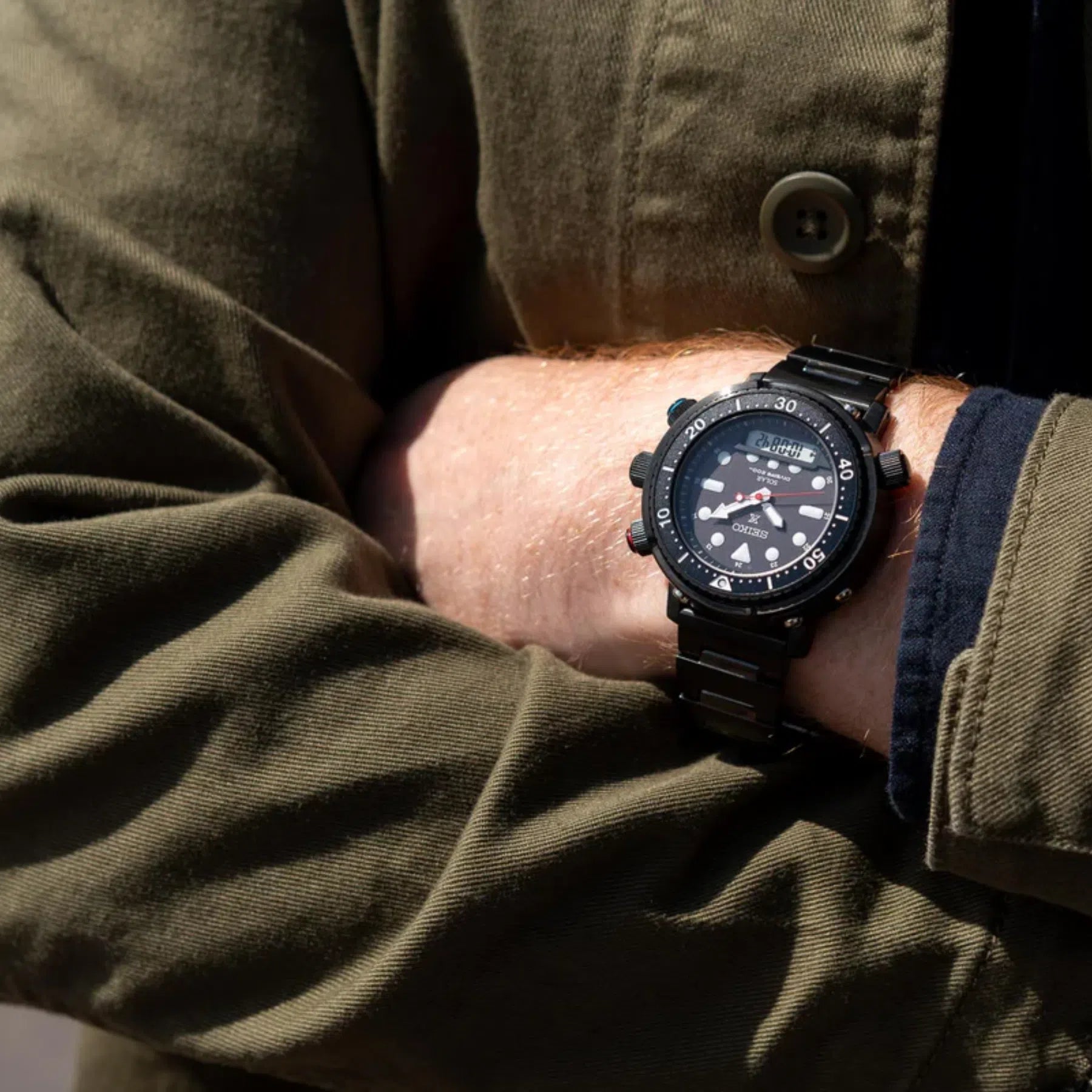 Seiko Prospex SEA Solar Chronograph Diver's Limited Edition - SNJ037P1-chronolounge