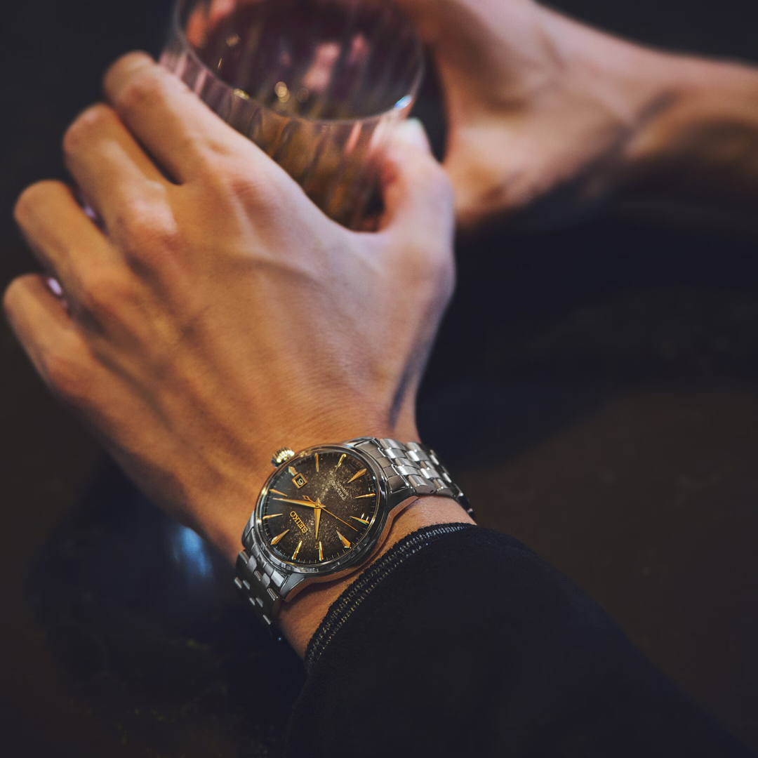 Seiko Presage Night Time Tokyo Cocktail Limited Edition - SRPK93J1-chronolounge