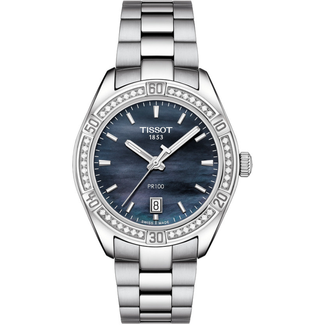 Tissot Pr 100 Sport Chic Quartz Lady - T101.910.61.121.00-chronolounge