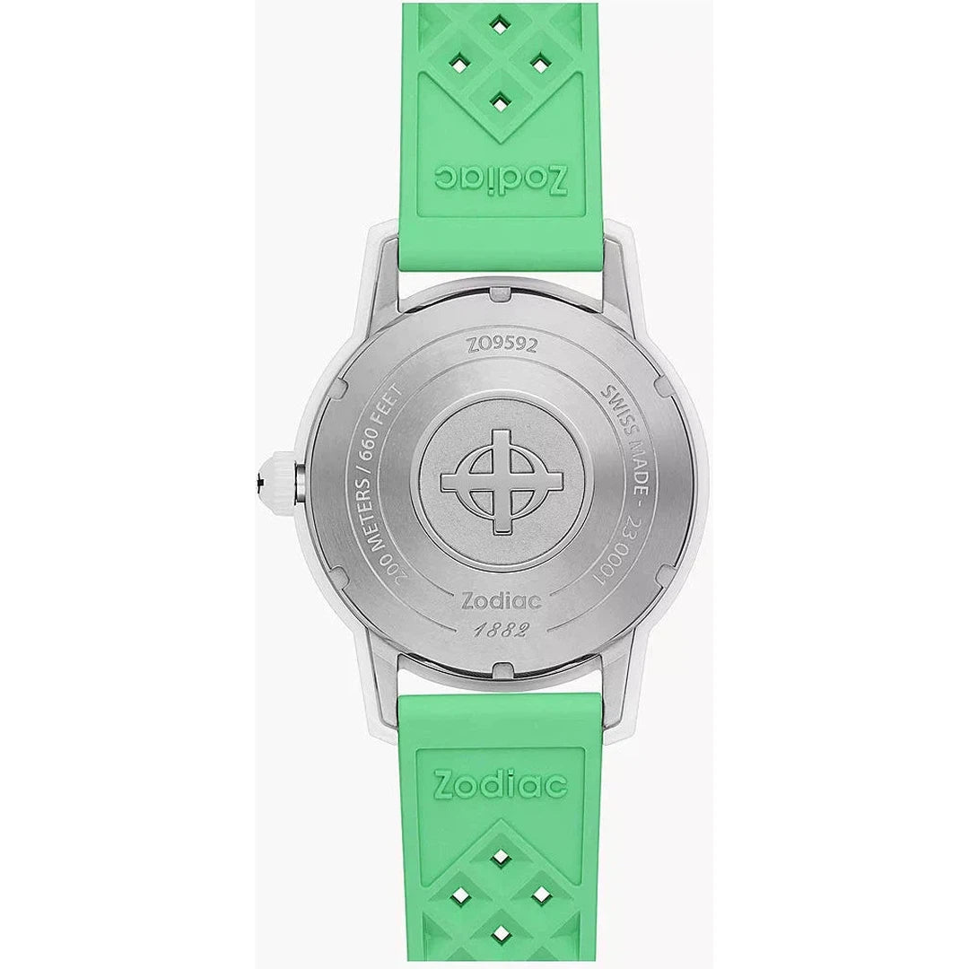 Zodiac Super Sea Wolf Ceramic Compression Diver Automatic - ZO9592-chronolounge
